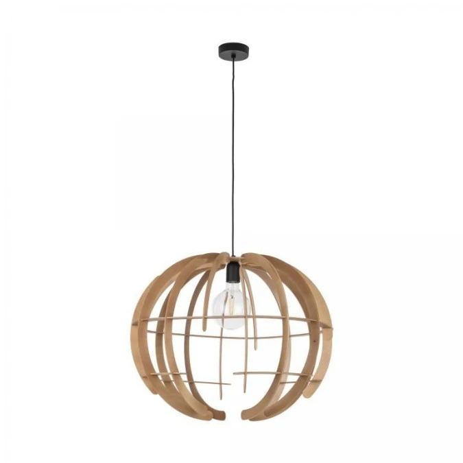 Lampa wisząca z tworzywa i sklejki VENUS WOOD na E27 6888 TK Lighting - obrazek 1