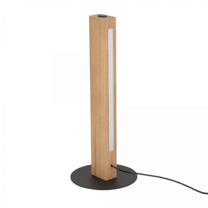 Lampka nocna z drewna 36W LED TEO 1412 TK Lighting - obrazek 1