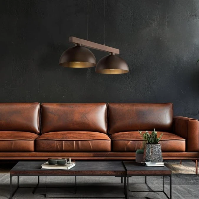Lampa wisząca OSLO kolor Orzech/Brązowy 4507 TK Lighting - obrazek 2