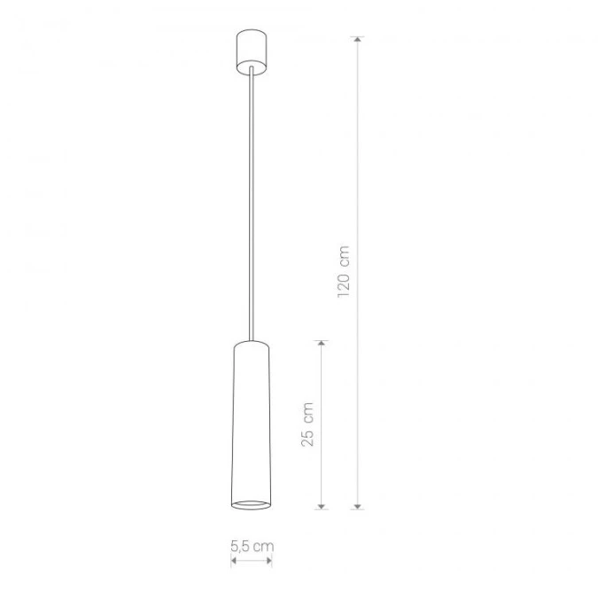 LAMPA WISZĄCA EYE BLACK M (6840) Nowodvorski - obrazek 3