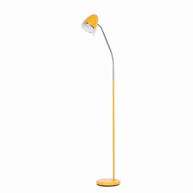 Lampa podłogowa designerska prosta z serii KAJTEK I K‑MT‑201 ŻÓŁTY Kaja Lighting - obrazek 1