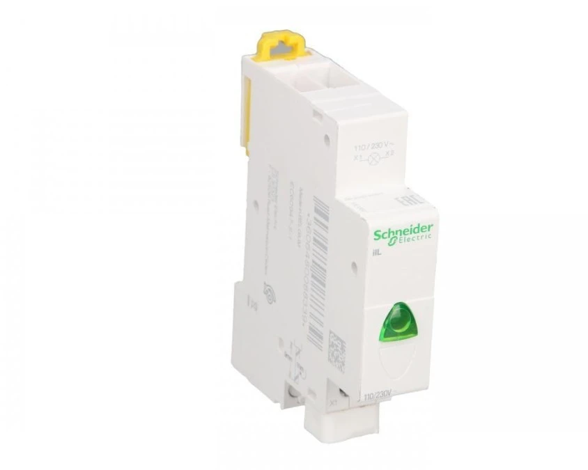 Lampka modułowa 1‑fazowa zielona 110‑230V AC iIL A9E18321 - obrazek 3