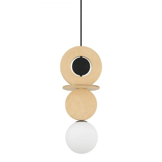 Lampa wisząca DROPS Naturalne drewno 11173 Nowodvorski - obrazek 3