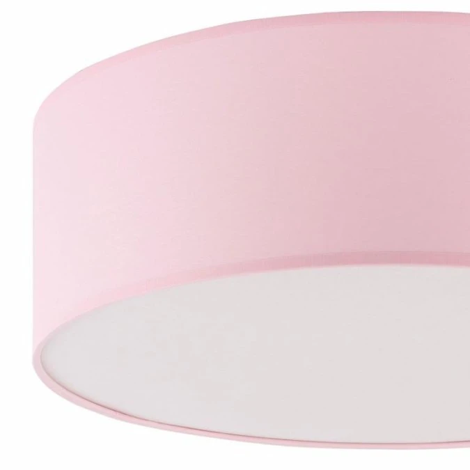 Lampa sufitowa / plafon RONDO KIDS różowa/biała 3228 TK Lighting - obrazek 2