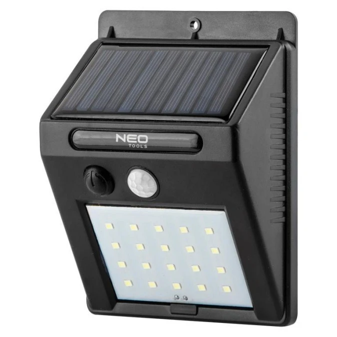 Lampa solarna ścienna 20 SMD LED 250 lm - obrazek 1