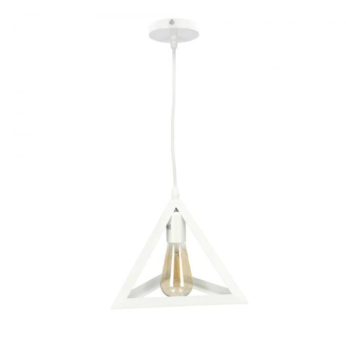Lampa wisząca HAREN White TR E27 biała matowa EDO777179 - obrazek 3
