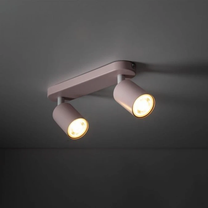 Lampa sufitowa LIVIA PINK z dwoma reflektorkami na GU10 10233 TK Lighting - obrazek 2