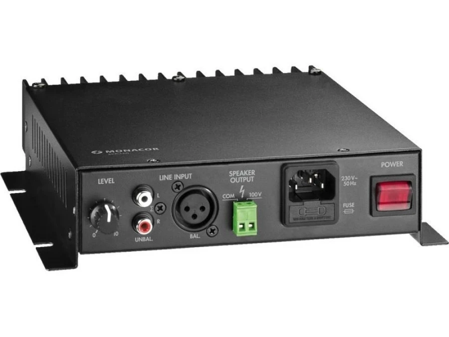 Moduł wzmacniacza PA z wyjściem 100V. 1 x 40WRMS z modułem Dante AKB‑160DT - obrazek 1