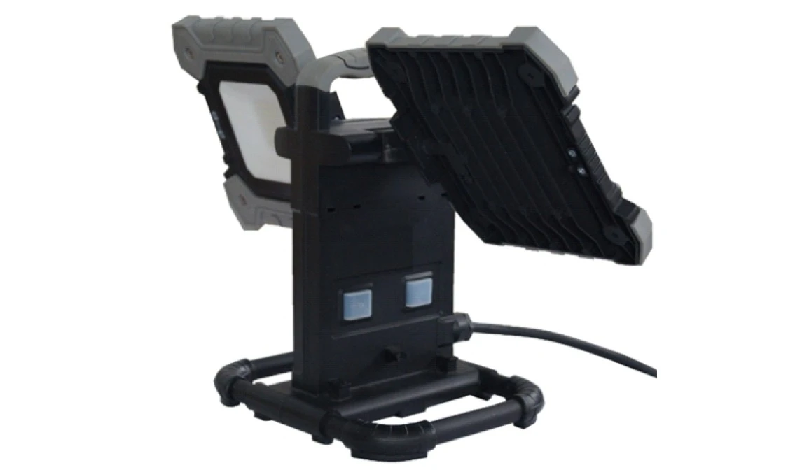 Lampa przenośna 60W (2x30W) LED SMD LS2x30AW 6500K 6300lm IP54 16103 - obrazek 2