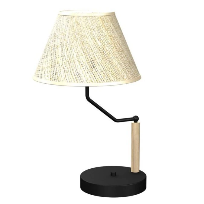 Lampka stołowa ETNA Black 1xE27 MLP7278 Milagro - obrazek 1
