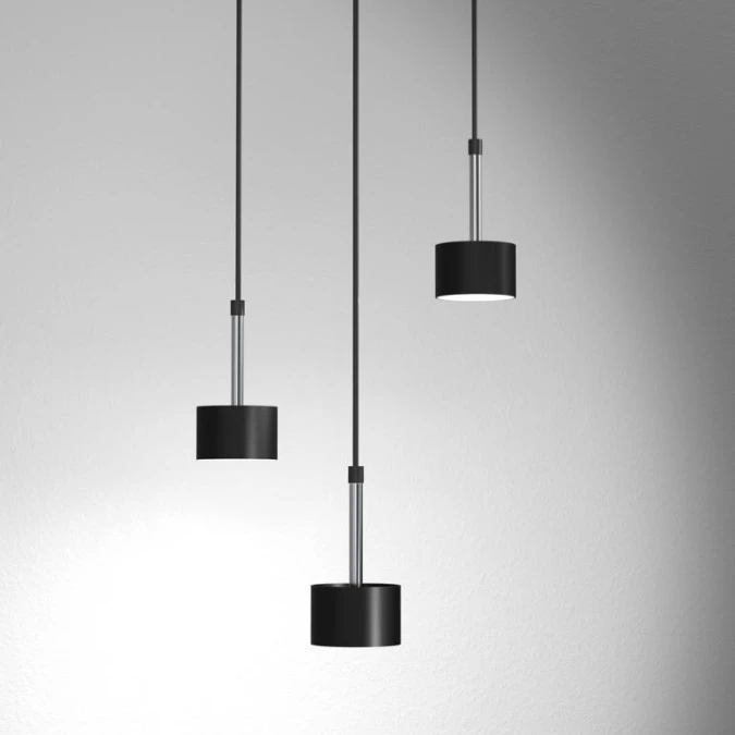 Lampa wisząca ARENA BLACK/SILVER 3xGX53 MLP7786 Milagro - obrazek 2