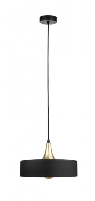 Lampa wisząca nowoczesna 1xE27 EOS BLACK/GOLD - obrazek 1