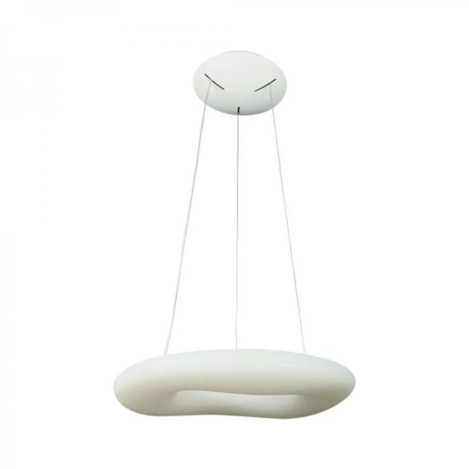 Lampa Wisząca LED 38W 3900lm Biała Ściemniana Okrągła 213959 - obrazek 1