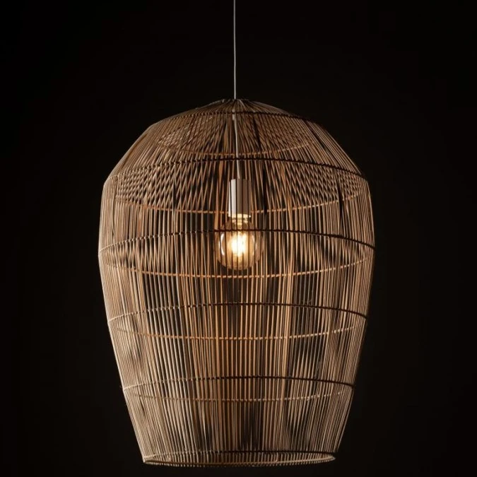 Lampa wisząca HAITI L klosz bambus Naturalne drewno 11165 Nowodvorski - obrazek 3