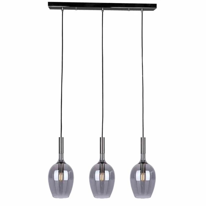 Lampa wisząca LUGANO SMOKED 3xE14 ML8814 Milagro - obrazek 2