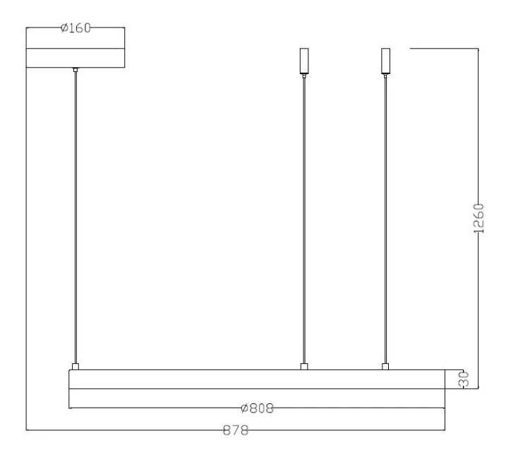 LAMPA WISZĄCA DUŻA ZŁOTA MIDWAY LP‑033/1P L GD LIGHT PRESTIGE - obrazek 2
