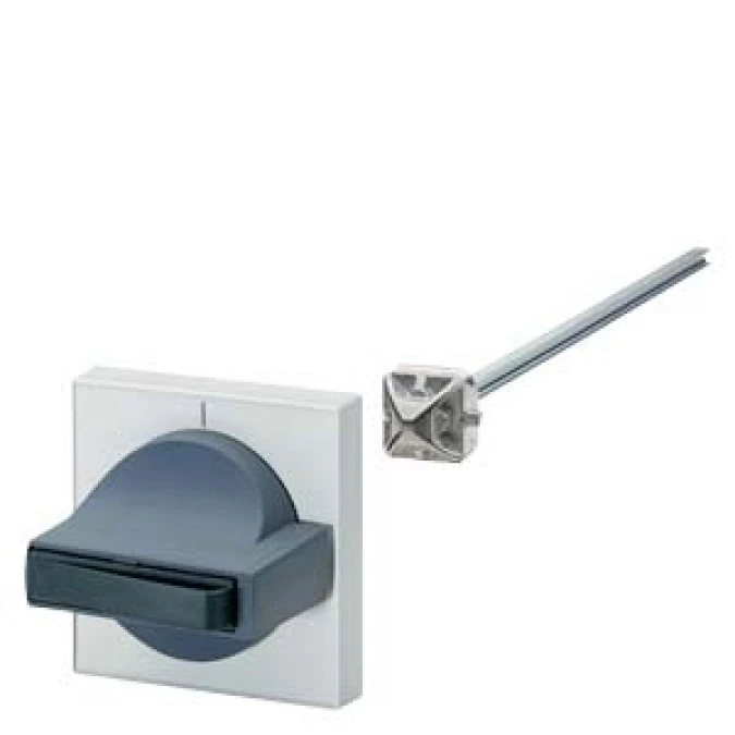 Napęd drzwiowy wielkość 1 pokrętło czarne wałek 6 x 6mm do wyłącznika 8UC7111‑6BD15 - obrazek 1