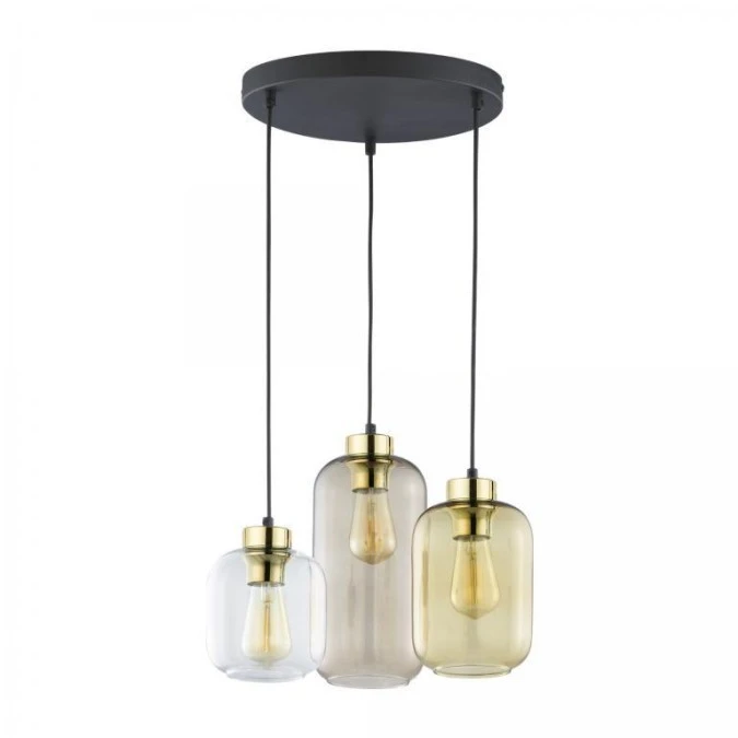 Lampa wisząca 3PŁ MARCO brown 3175 TK Lighting - obrazek 1