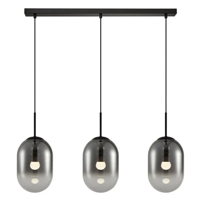 Lampa wisząca ALIAS BLACK 3xE14 ML0321 Milagro - obrazek 1