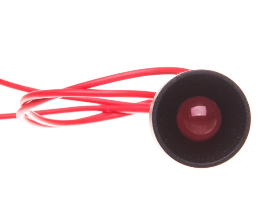 Lampka sygnalizacyjna LED 10mm czerwona 230V AC LS LED 10 R 230 004770811 - obrazek 2