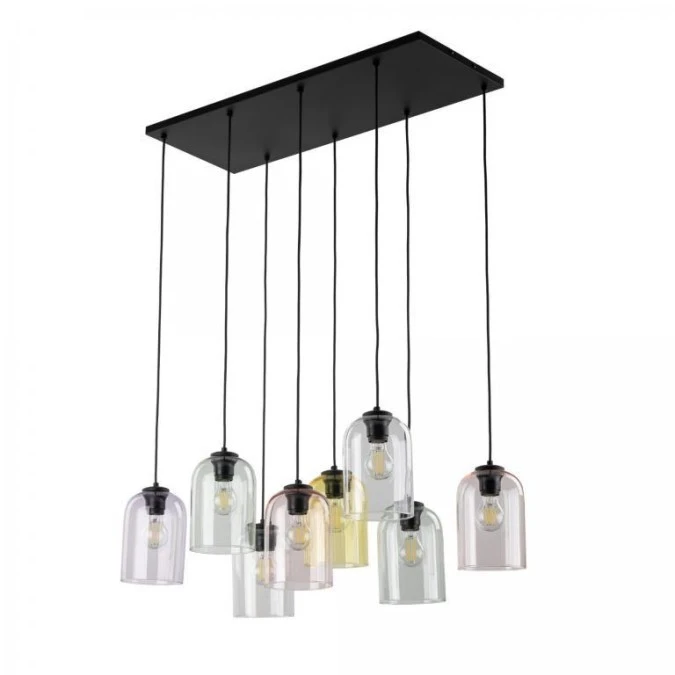 Lampa wisząca ze szklanymi, otwartymi kloszami MOLLY 8 10303 TK Lighting - obrazek 1