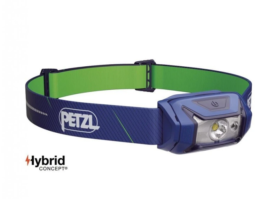 Latarka czołowa, czołówka Petzl Tikka Core niebieska E067AB01