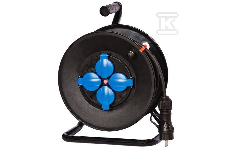 Przedłużacz na bębnie FILO - 230 4x230V 3x1,5 (OW) /25m/ 14508-4 - obrazek 1