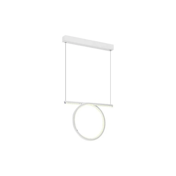 LAMPA WISZĄCA LOOP WHITE 20W LED ML520 Milagro - obrazek 1