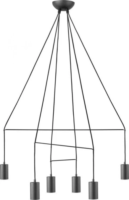LAMPA WISZĄCA IMBRIA BLACK VI 9677 Nowodvorski - obrazek 1