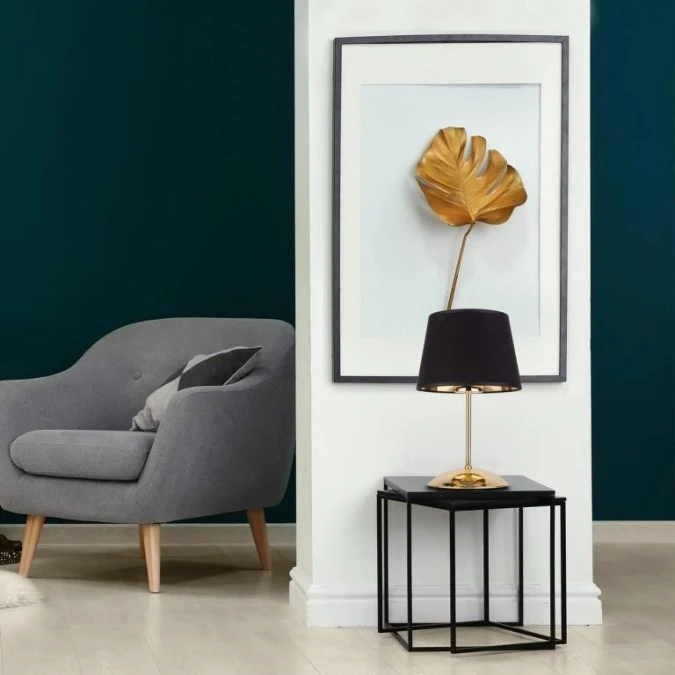 Lampka nocna GLORY 1 ‑ punktowa Czarno złoty 5496 TK Lighting - obrazek 2