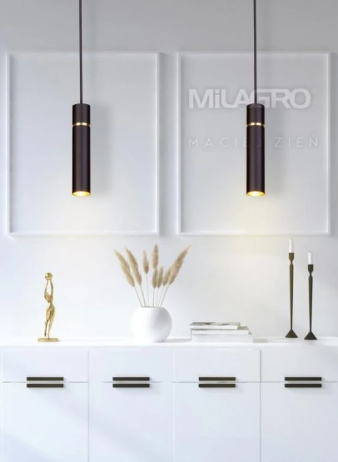 Lampa Wisząca LYNX 1xE14 MILAGRO BY MACIEJ ZIEŃ - obrazek 2