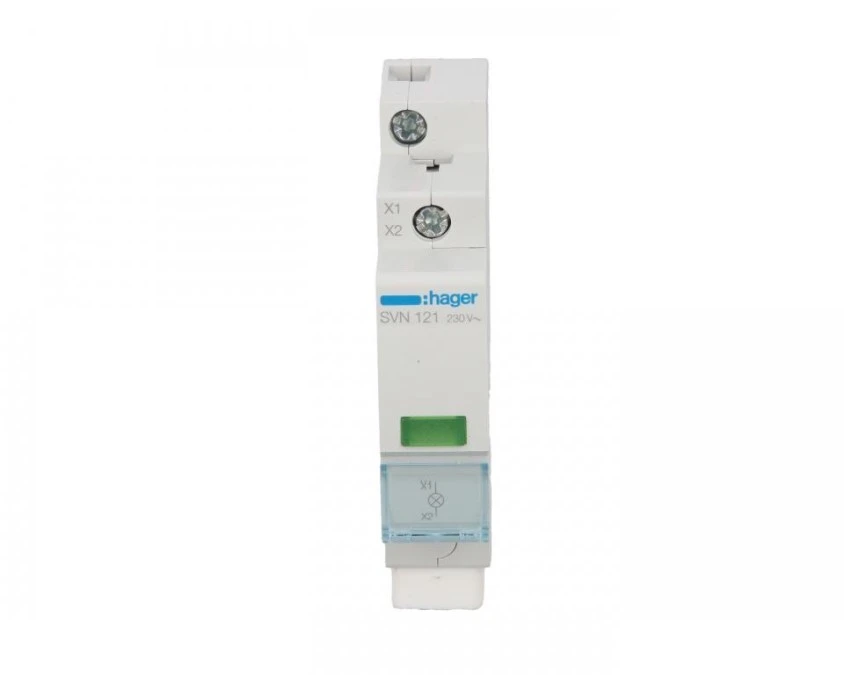 Lampka modułowa 1‑gazowa zielona 230V AC SVN121 - obrazek 1