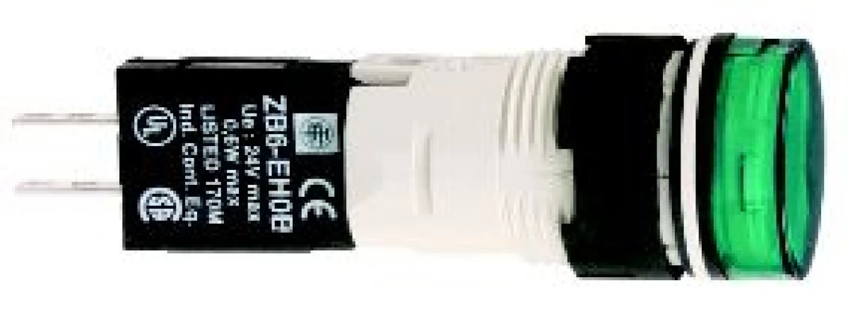 Lampka sygnalizacyjna 16mm zielona 24V AC/DC XB6AV3BB - obrazek 1