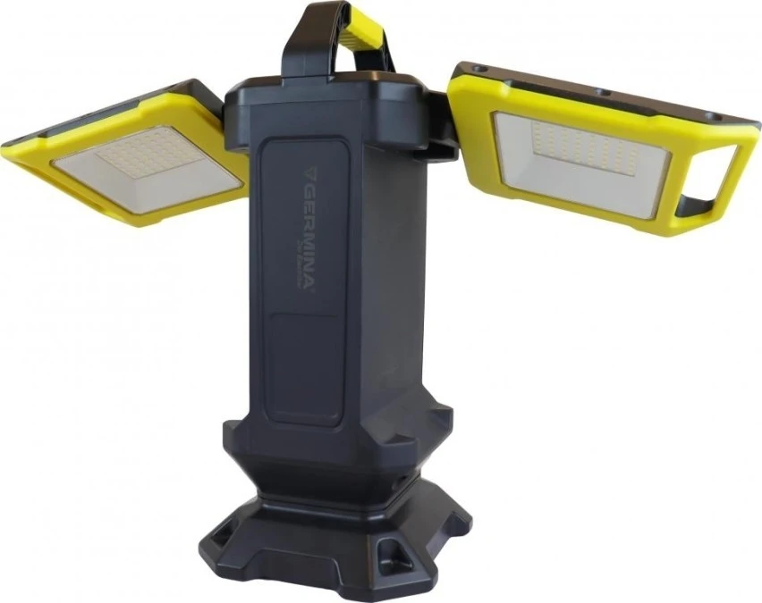 Lampa warsztatowa LED Hercules 2x25W 4000lm i 2000lm 6500K IP54 GW‑0031 - obrazek 1