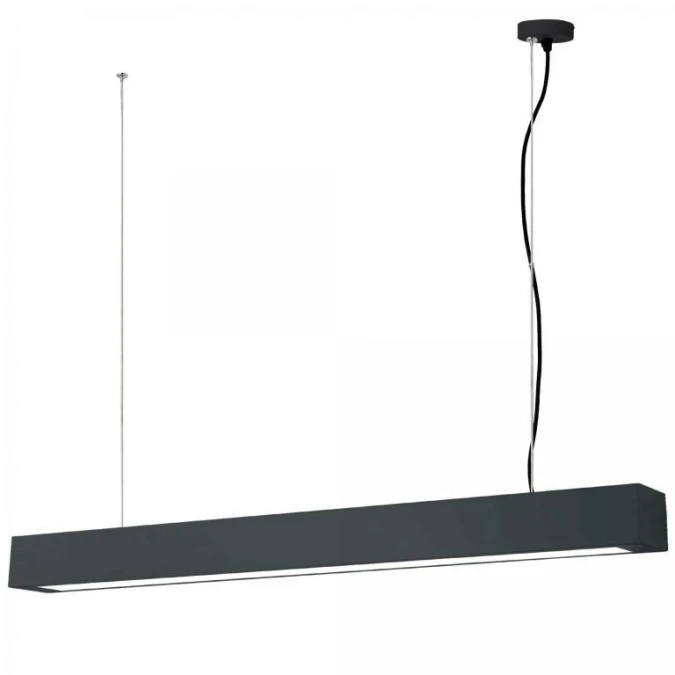 Lampa wisząca Ibros duża 24W CCT IP20 1xLED czarna LP‑7001/1P 20 BK‑93 24 CCT Light Prestige - obrazek 1