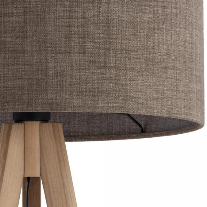 Lampa stojąca trójnóg GRAND SOSNA z brązowym kloszem, 145 cm wysokości 16026 TK Lighting - obrazek 2