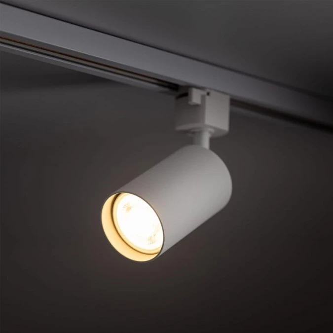 Lampa reflektor na szynę biały 1 fazowy TRACER GU10 WHITE 6896 TK Lighting - obrazek 3