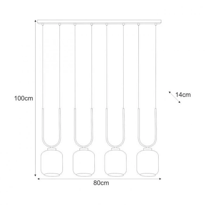 Lampa wisząca K‑5587 z serii BONO Kaja Lighting - obrazek 2