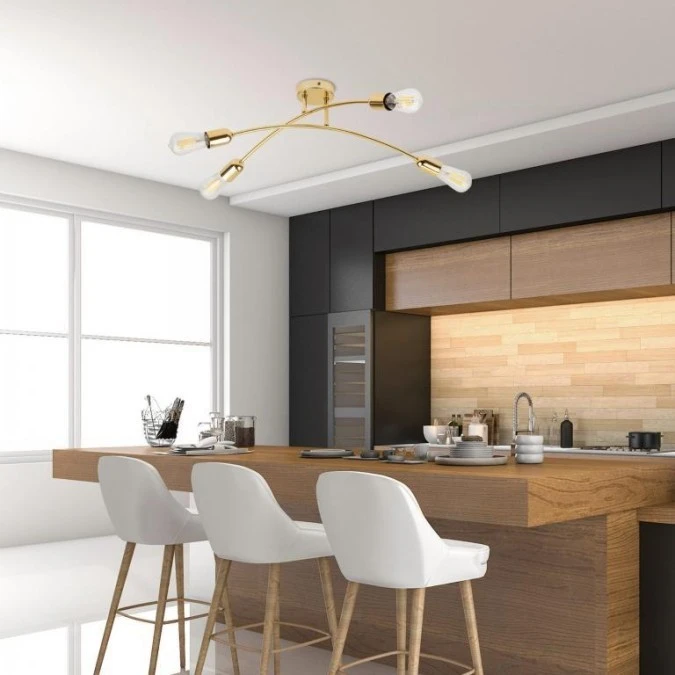 Lampa sufitowa HELIX GOLD 4 PŁ 4688 TK Lighting - obrazek 2