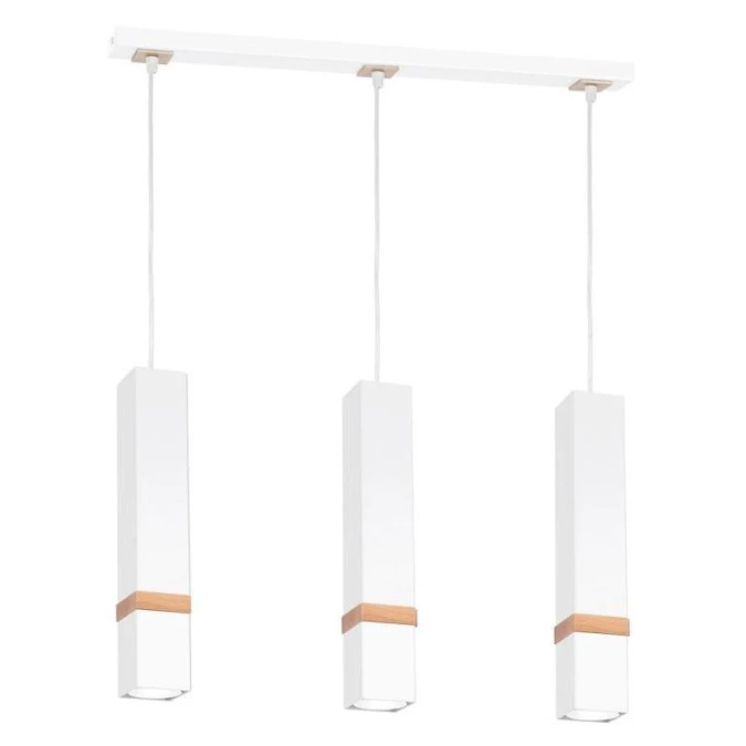Lampa wisząca VIDAR WHITE 3xGU10 MLP5409 Milagro - obrazek 1