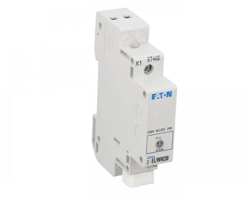 Lampka modułowa 1‑fazowa biała 110‑240V AC/DC Z‑EL/WH230 107494 - obrazek 3