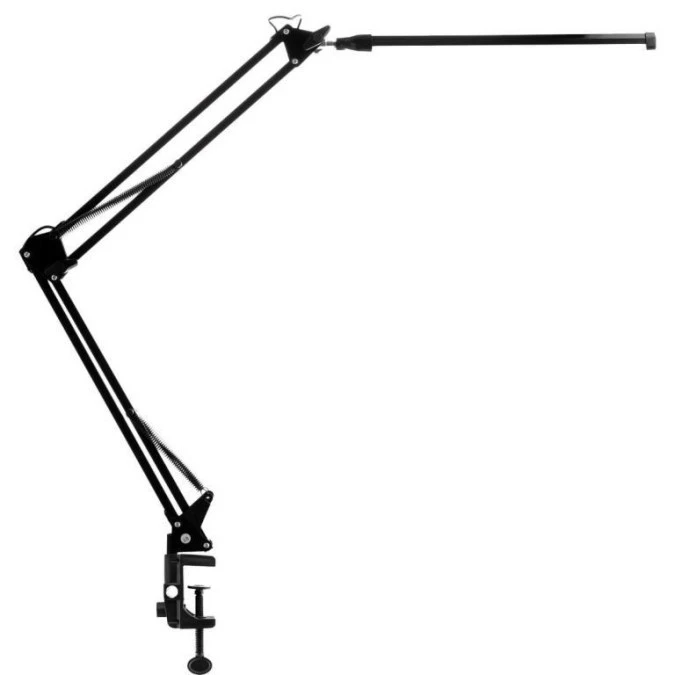 Lampka Biurkowa Kreślarska Stołowa LED 8W CCT USB Ściemnialna COSMI Czarna Lumiled - obrazek 2