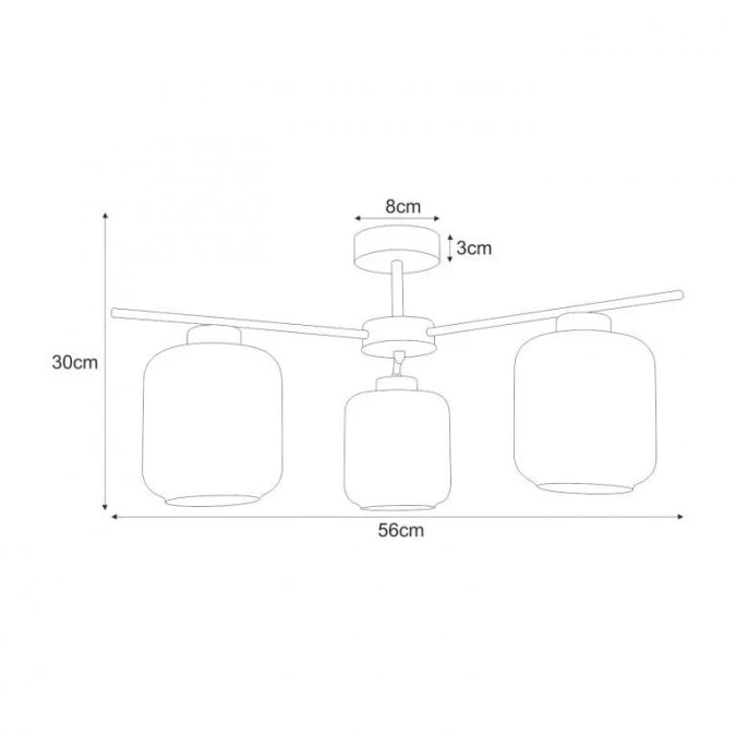 Lampa sufitowa K‑5516 z serii PIEGA Kaja Lighting - obrazek 2
