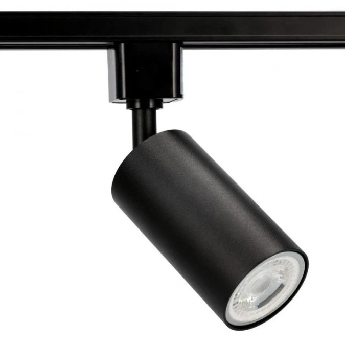 Lampa reflektor na szynoprzewód NEVA Tc Black GU10 czarna EDO777531 EDO - obrazek 1