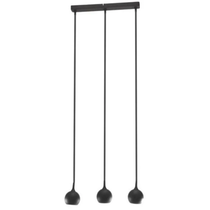Lampa spotlight Colm 3xGU10 czarna wisząca - obrazek 1
