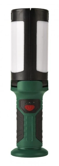 Latarka akumulatorowa Vane LED 600lm, 7500K, 2200MAh, multi tryby świecenia + magnes, ziel‑czar / 47108
