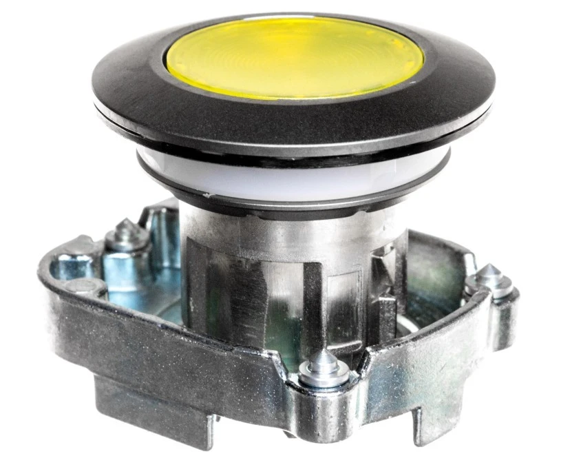 Lampka sygnalizacyjna 30mm żółta płaska metal IP69k SIRIUS ACT 3SU1061‑0JD30‑0AA0 - obrazek 2
