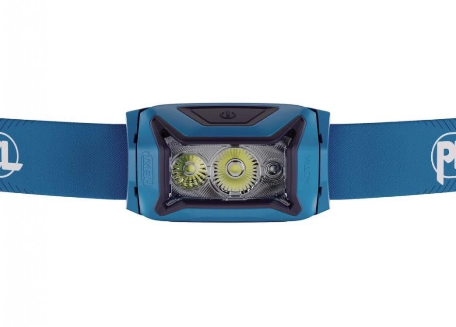 Latarka czołowa, czołówka Petzl Actik niebieska E063AB01 - obrazek 2