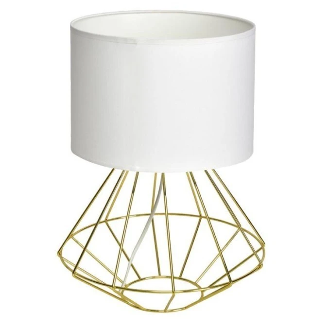 Lampa stojąca LUPO WITE/GOLD 1xE27 MLP6268 Milagro - obrazek 1