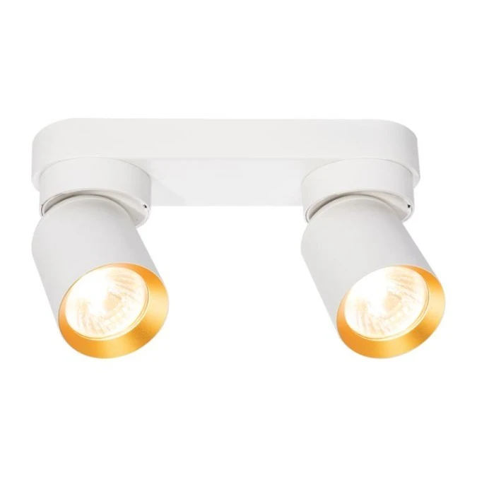 Lampa sufitowa Andy 2xGU10 Biały + Złoty ML9934 Milagro - obrazek 2